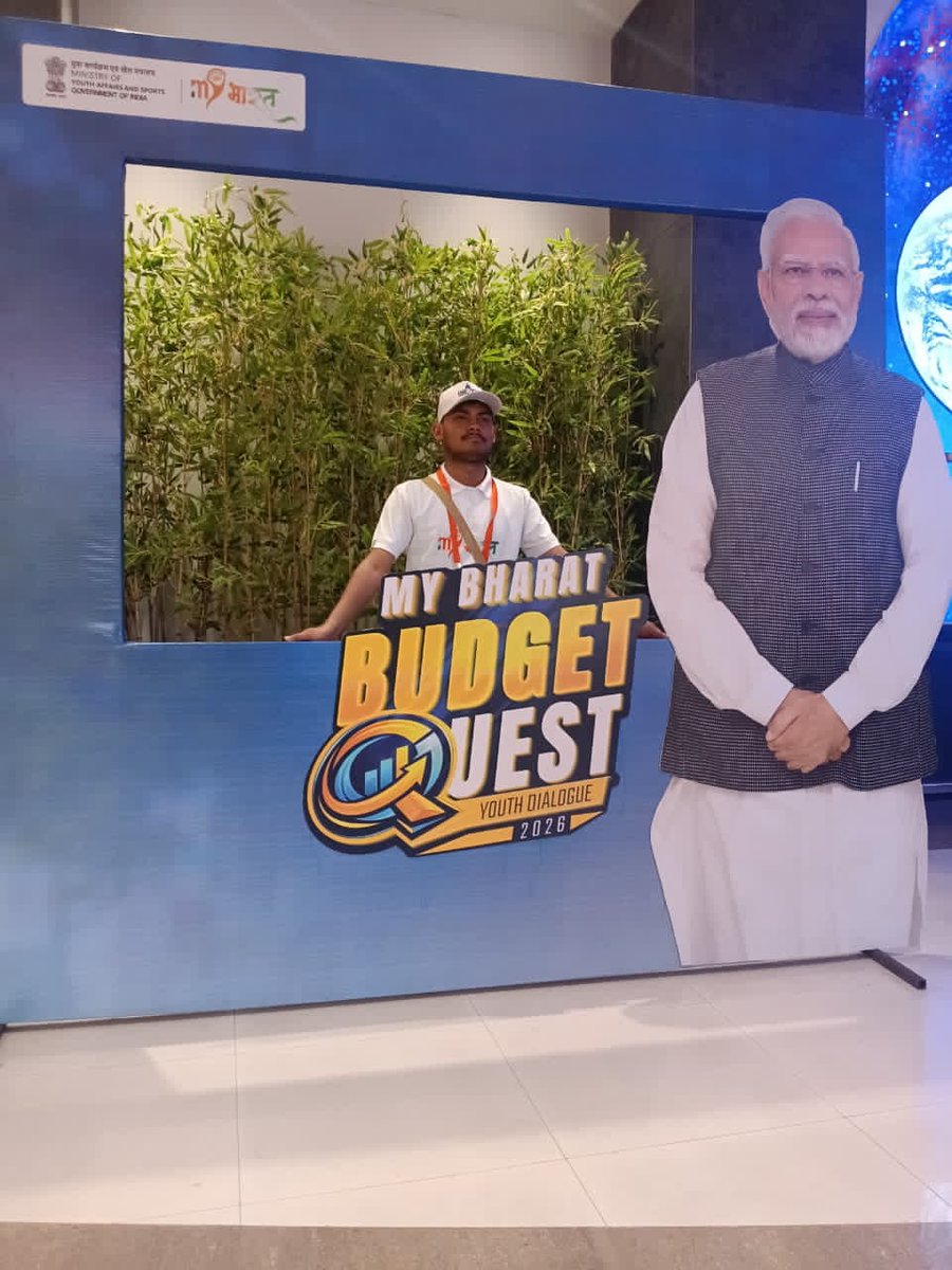 nssnitj's tweet photo. NSS NITJ volunteers proudly participated in My Bharat Budget Quest. 
Day 1 focused on understanding the parliamentary process and NSS initiatives for women empowerment.
Day 2 featured interaction with the Hon’ble PM, Minister of Youth Affairs, and State CM.

#NSS #BudgetQuest https://t.co/5GbNkxwEOH