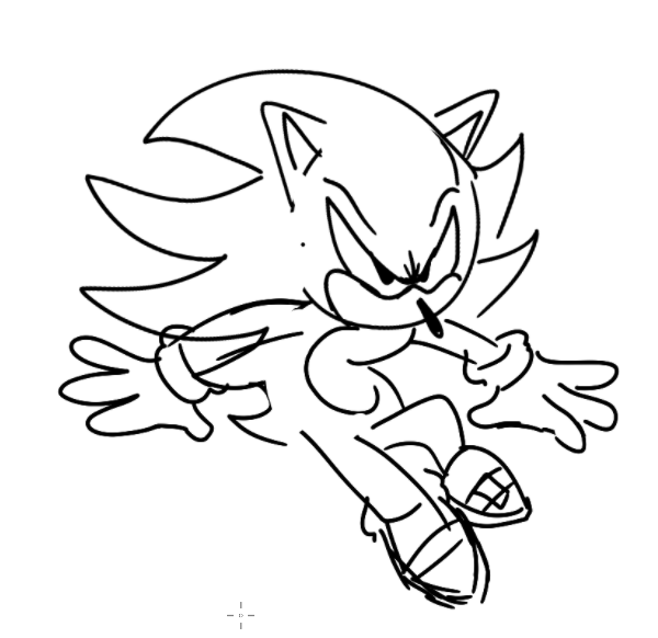 toastyfriez_'s tweet photo. Super Sonic doodle I forgot to post https://t.co/0FfiA8K2sz
