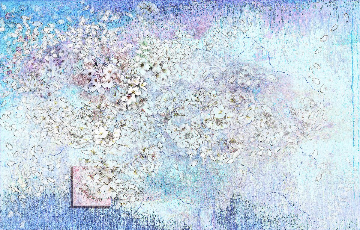 flingscottomomi's tweet photo. デジタル版画、2024年、桜の花、90cm X 58cm、
デジタル版画とは、PCで制作する電子情報を版と考え、レイヤーを使って組み合せて制作する版画作品。
#デジタル版画 #版画 #デジタル表現 #版画表現 #Photoshop #花の絵 #花の版画 #アート #美術の窓 #版画芸術 #ジクレープリント #桜の花 #さくら #桜 https://t.co/vTLj3akWek