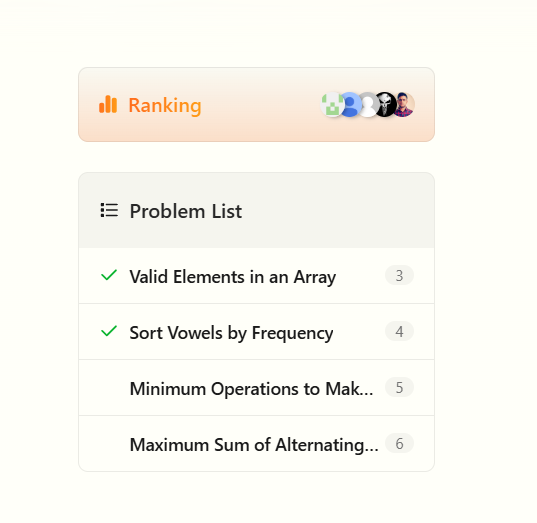 Abhi_9454's tweet image. Some confusion.
Some progress.
Still showed up and solved them 💻
Consistency over everything.
#programming #coding
#LeetCode