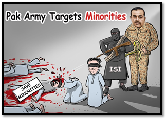 desecrations and graveyard vandalisms became a routine job for the Pak security forces. The world must stand against this state-sponsored oppression. #PakArmyThreatingMinorities