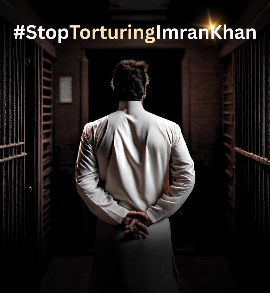 caramelpop88's tweet image. We will keep making everything about Imran Khan until he is released from jail. He’s in complete isolation and has lost his eyesight. He has asked for his personal doctors five times. What are we waiting for ?
#ImranKhanUnlawfullyDetained
#ImranKhanForPakistan
#ReleaseImranKhan