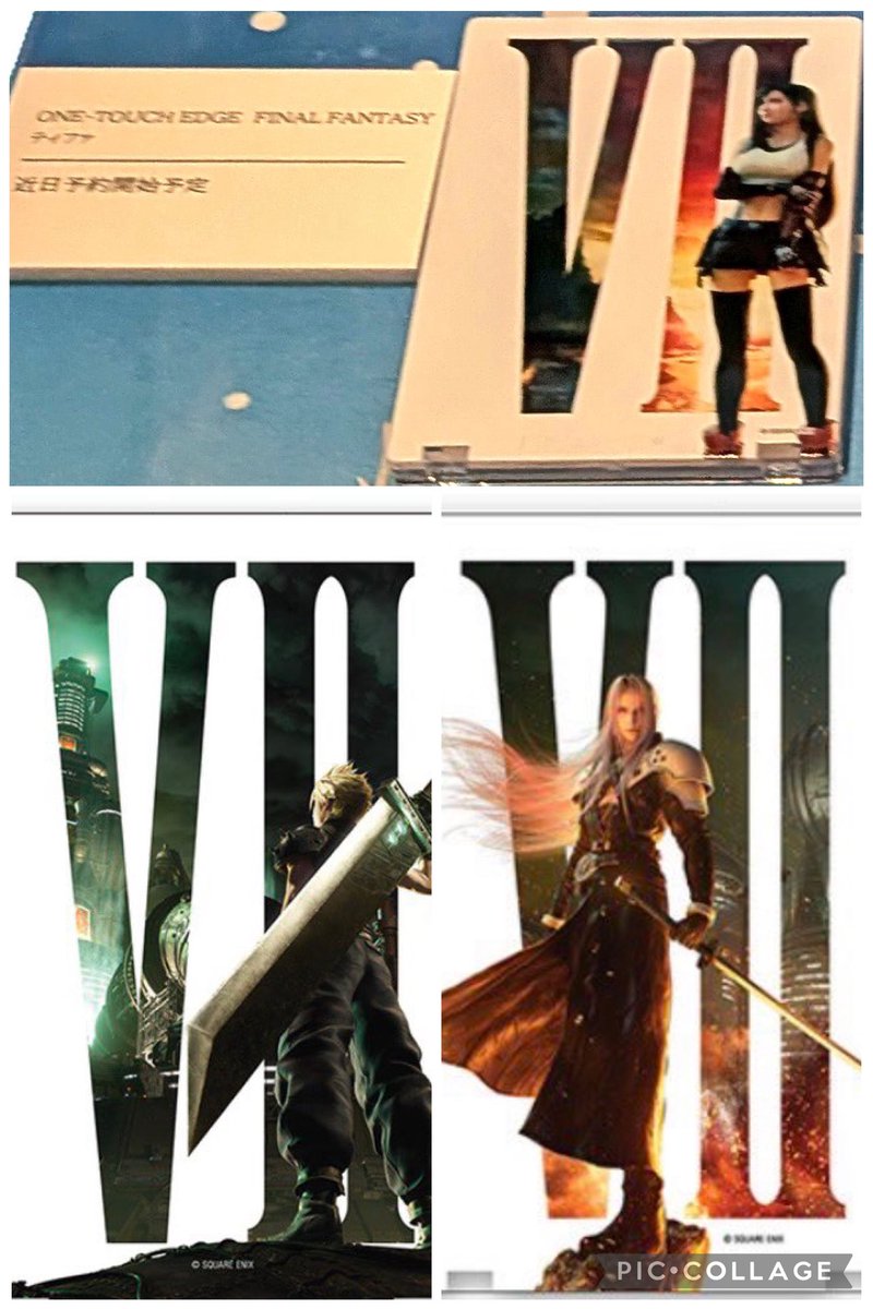 JediJenna's tweet image. VII represented by the Nibelheim Trinity on the MTG card loader sleeves!🤩🤩 #CloudStrife #TifaLockhart #Sephiroth