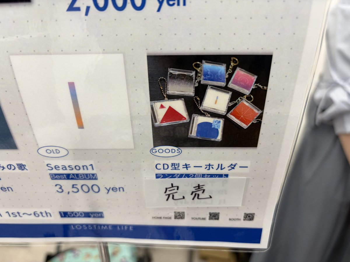 15minutes CD 当選品 CD型キーホルダー完売しております！ 皆さんありがとうございます