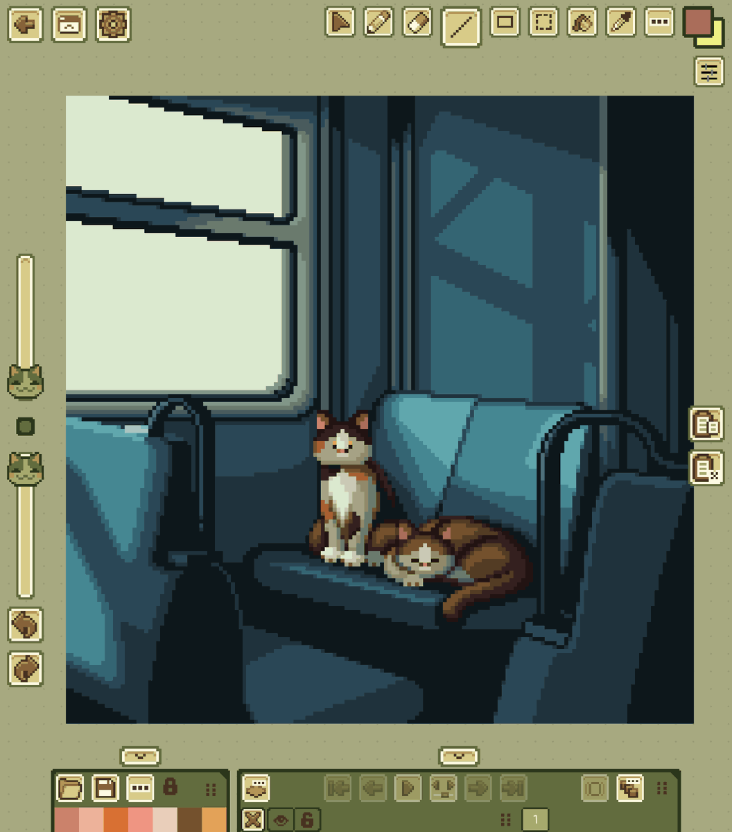 manytle's tweet photo. GMeow Sunday ☀️
My WIP for next drop on OBJKT
Please stay tuned 😻 🐾 https://t.co/aBDF686ODe
