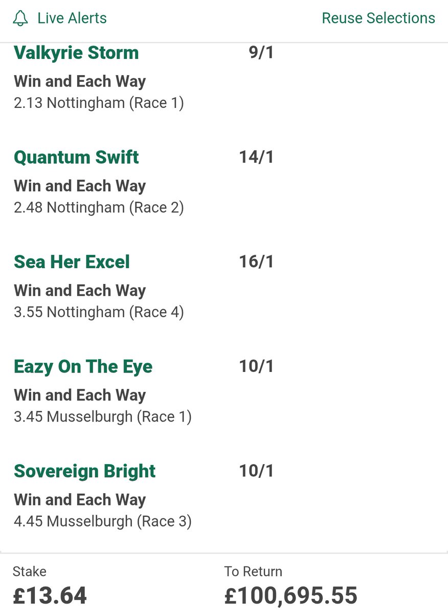 chuckyspit's tweet image. today's nags. wait for BOG 🤞🏻

done a lucky 31.