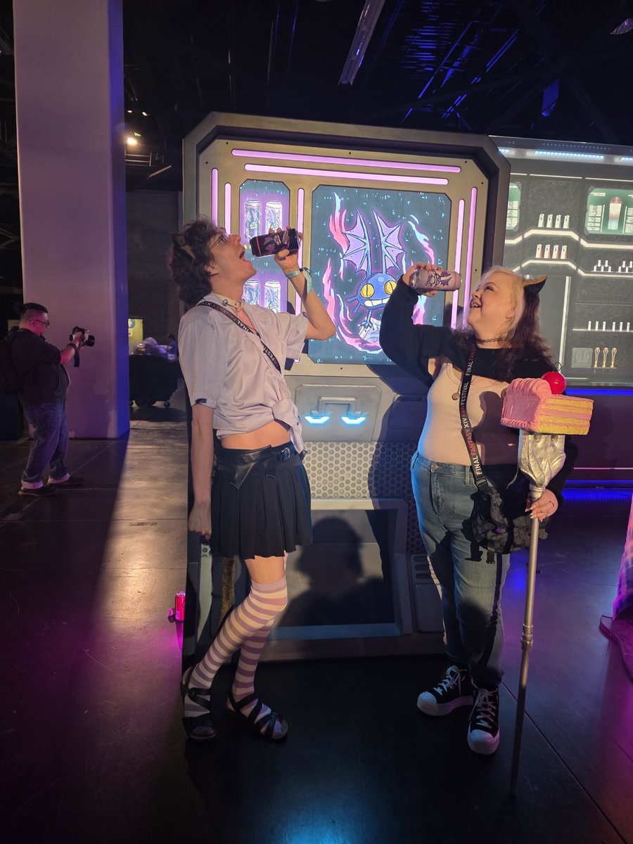 That1Muse's tweet photo. Fanfest comes to a close but I had a great time 🥲💜 #FFXIV #fanfest2026 https://t.co/PZMZGduPxA