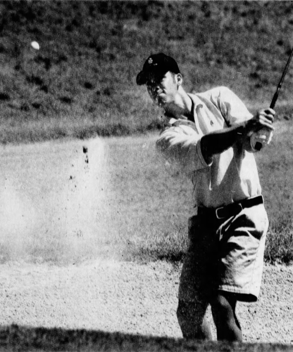 AZSportsHistory's tweet image. 4/26/2000 - With a 67 (-23, 265), Jr. Paul Casey won his 3rd straight PAC-10 Men's golf title as #ASU won a wire-to-wire, 27-stroke victory over OSU to win the PAC-10 Championship. Casey's -23 broke Tiger Woods' previous record of -17. Even with no Casey, ASU wins by 3. #ForksUp