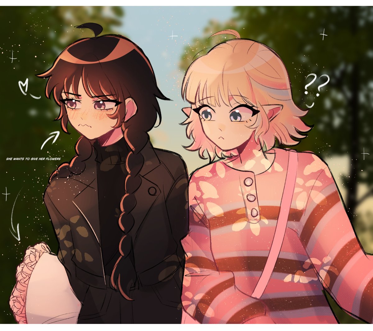 💐✨

#wenclair #wenclairfanart #wednesdayaddams #enidsinclair