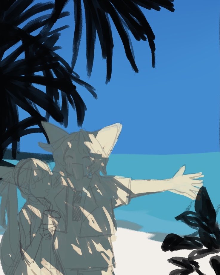 muron_illust's tweet photo. ラフだけどいい感じ https://t.co/oqacW5ukEa