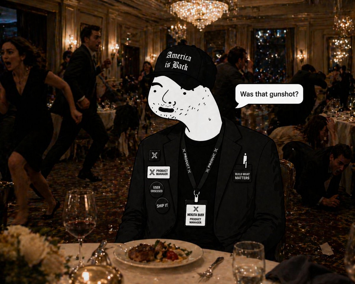 nuketaparody's tweet photo. Live scene from Whitehouse Correspondents Association Dinner. https://t.co/RkC8vUHDQq