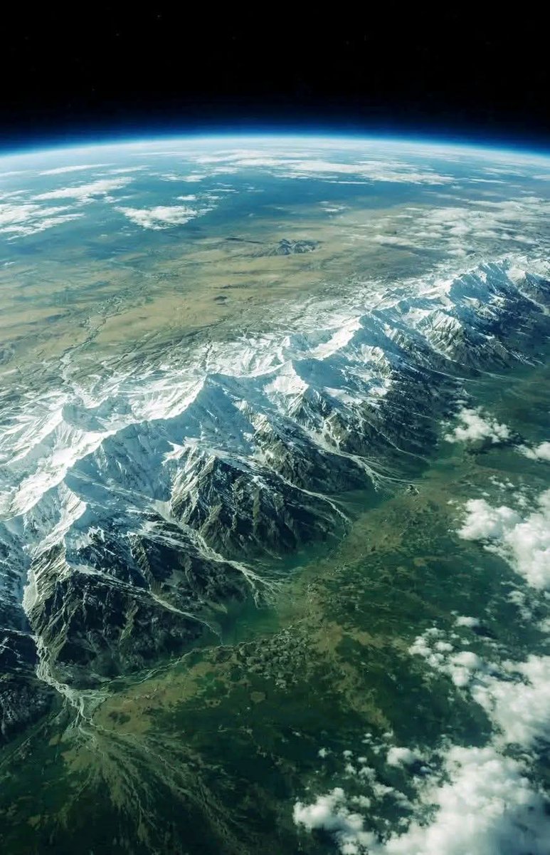 konstructivizm's tweet photo. “Himalayas From Space Breathtaking View of Earth’s Greatest Mountain Range”.
ISS https://t.co/aWQ3kTtThT