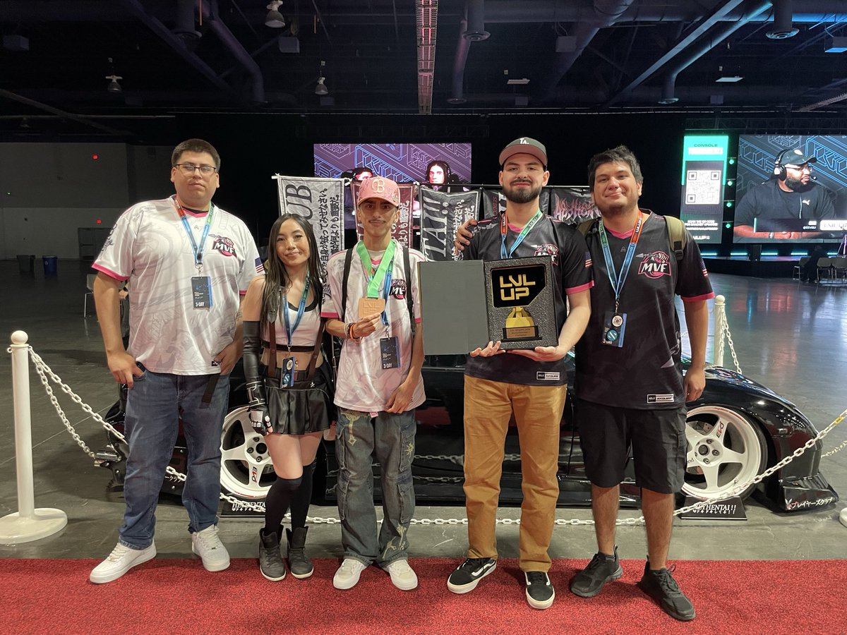 DarkJack128's tweet photo. Both @ChicoSK_  and I got 5th at lvl up. I was hoping for top 3 but I can't be mad when my best friend @PerfectShini won the whole thing and teammate  @tokyoghostai got 3rd. Congrats boys 😎😎 This is only the first of many more wins to come! https://t.co/shPrNAXDap