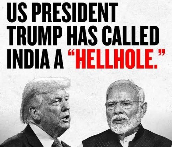 <a href="/narendramodi/">Narendra Modi</a> No matter how hard you beg, India will always be a “hellhole” country for Trump.