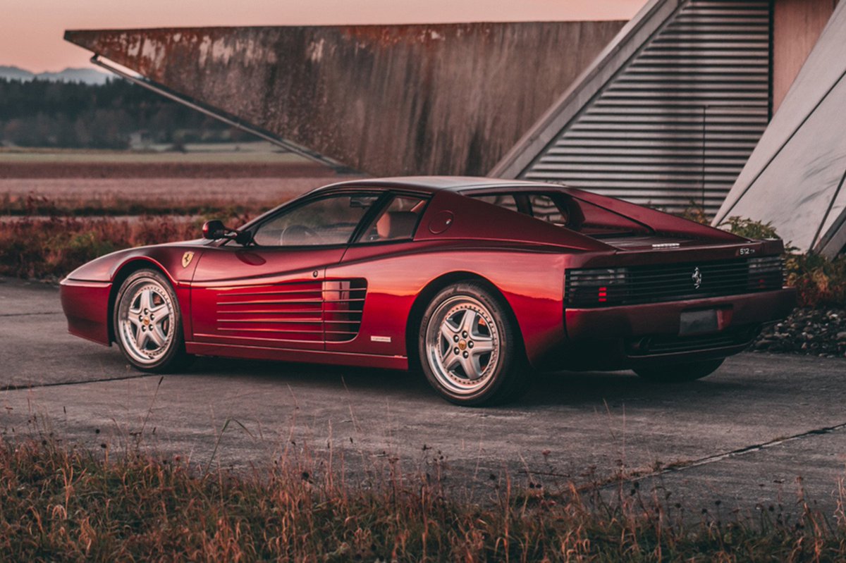 Retromania4ever's tweet image. ✅⬜🟥 1993 #Ferrari 512TR Speciale