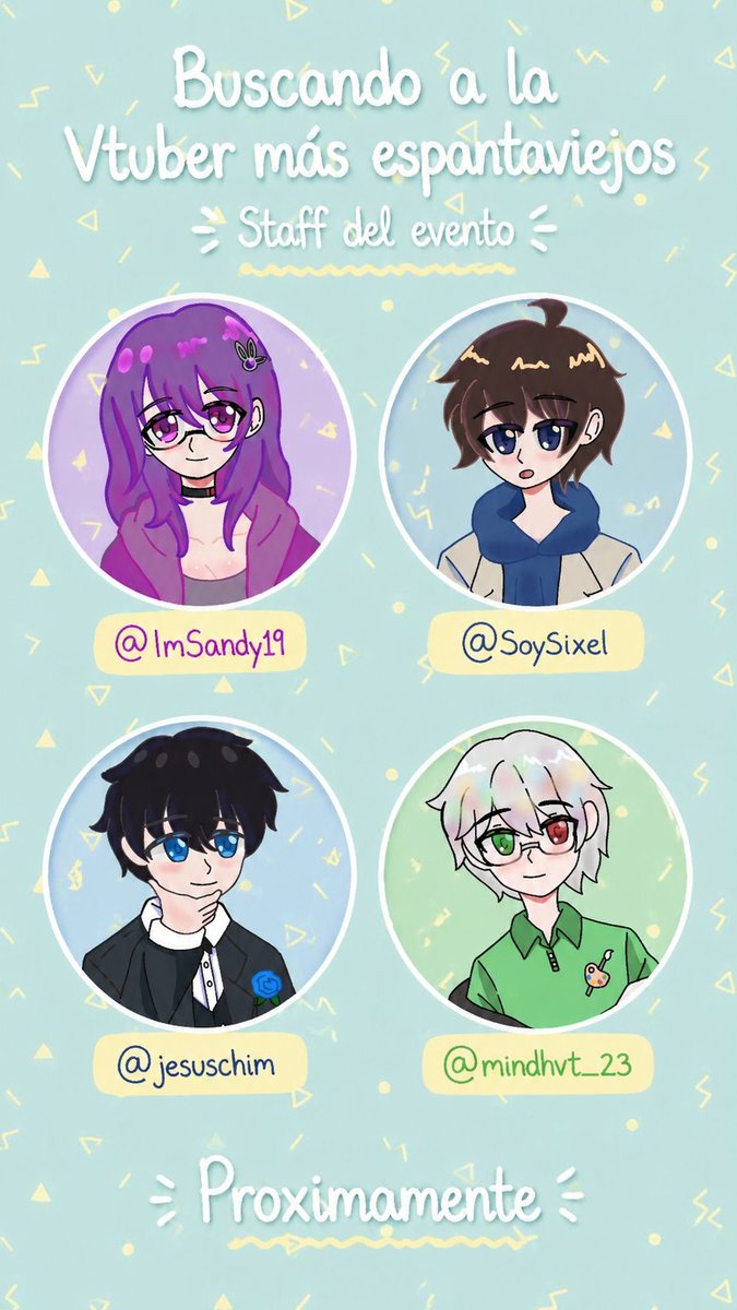 sixel56's tweet photo. ¿Eres VTuber y quieres ganar $100 dólares?
Estamos buscando VTubers para una dinámica súper divertida donde a través de varias rondas, descubriremos quién es la VTuber más espantaviejos 👻.
Si quieres participar, mándanos un DM para más info.#VTuber #VT #VTuberES #VTES https://t.co/s5PR7bR9wv