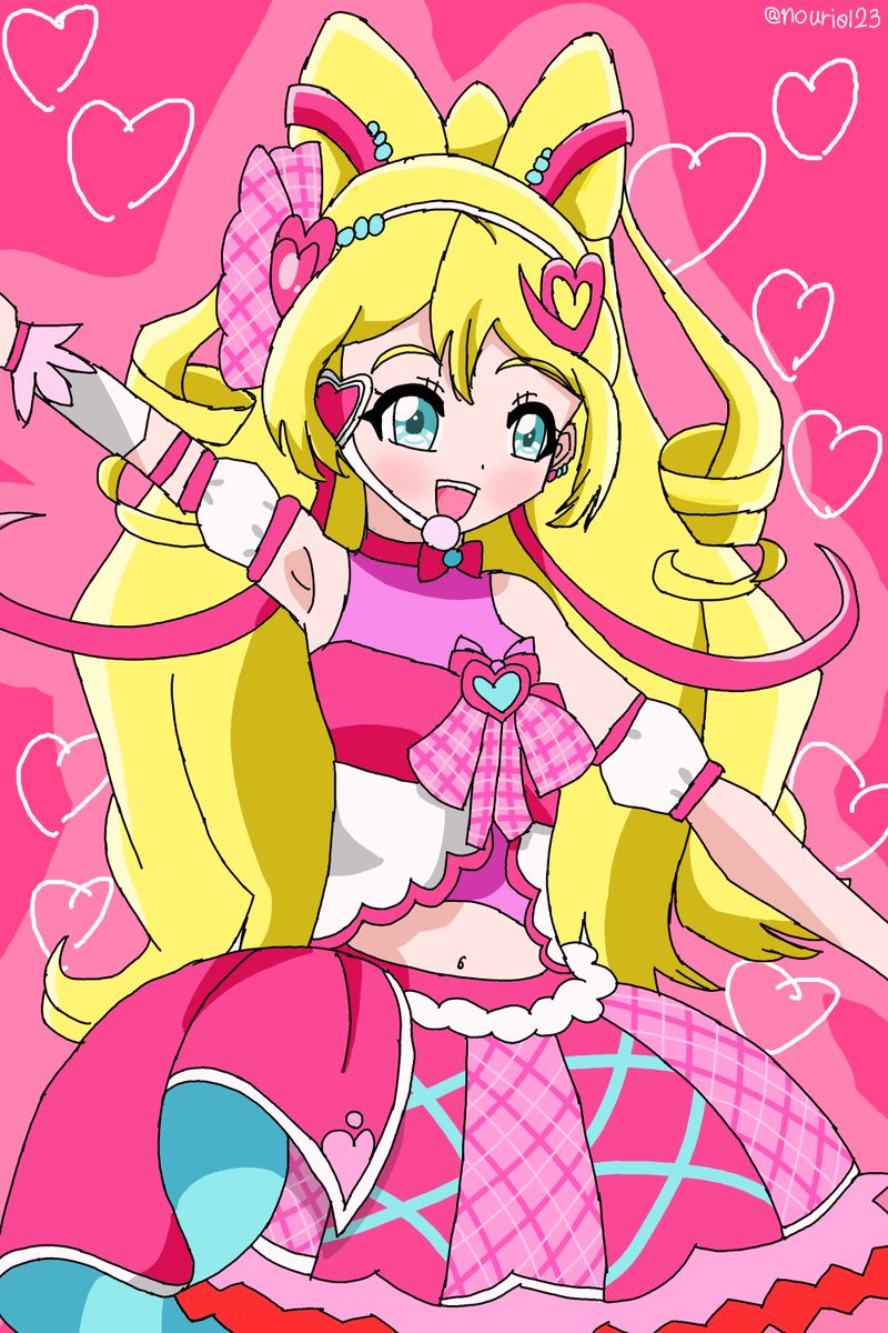 nouri0123's tweet photo. ハートのキラキラ！ キュアアイドル！ https://t.co/U8KcBvYrV0