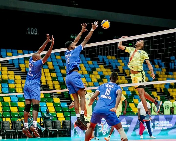 CarolRadull's tweet photo. Day 5 at the Men’s African Volleyball Club Championship in Kigali.
Kenya teams in action today.
• GSU vs Rukinzo at 10am
• Equity Bank vs Cameroon Sports at 12pm
• KPA vs Prisons Tanzania at 6pm
#CAVB https://t.co/8M6PT15N8g