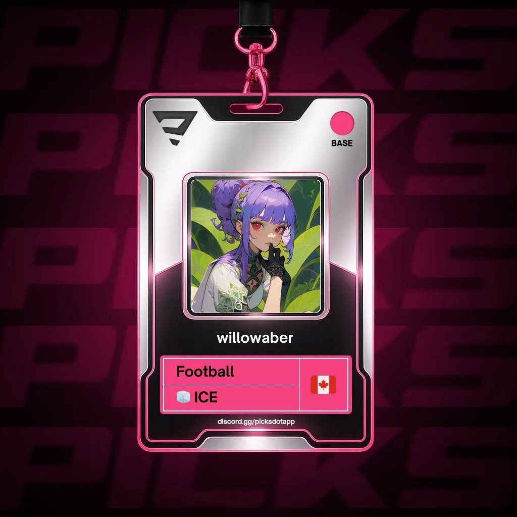 willow_aber's tweet image. you spend hours watching matches and tracking stats.
@Picksdotapp turns that knowledge into up to 30x on real player performance.
i'm card #Pick-07662, already running lineups in discord play mode before world cup 2026.
your edge deserves a home → discord.gg/pickdotapp