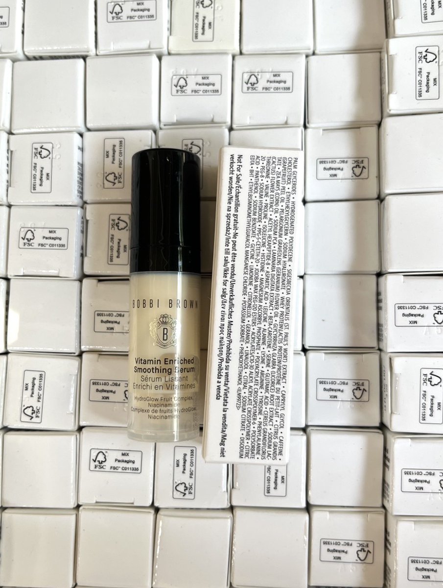 numjshop's tweet image. ✨🎀พร้อมส่ง 225 บาท Bobbi Brown Vitamin Enriched Smoothing Serum 4ml 〰️ เซรั่มไวตามิน ให้ผิวแลดูเนียนเรียบและเปล่งปลั่งกระจ่างใสในขั้นตอนเดียว เนื้อซึบซาบไว ปรับผิวเรียบเนียน จุดด่างดำกระจ่างใสขึ้น แข็งแรงและชุ่มชื้น

#bobbibrown #นัมสต็อค