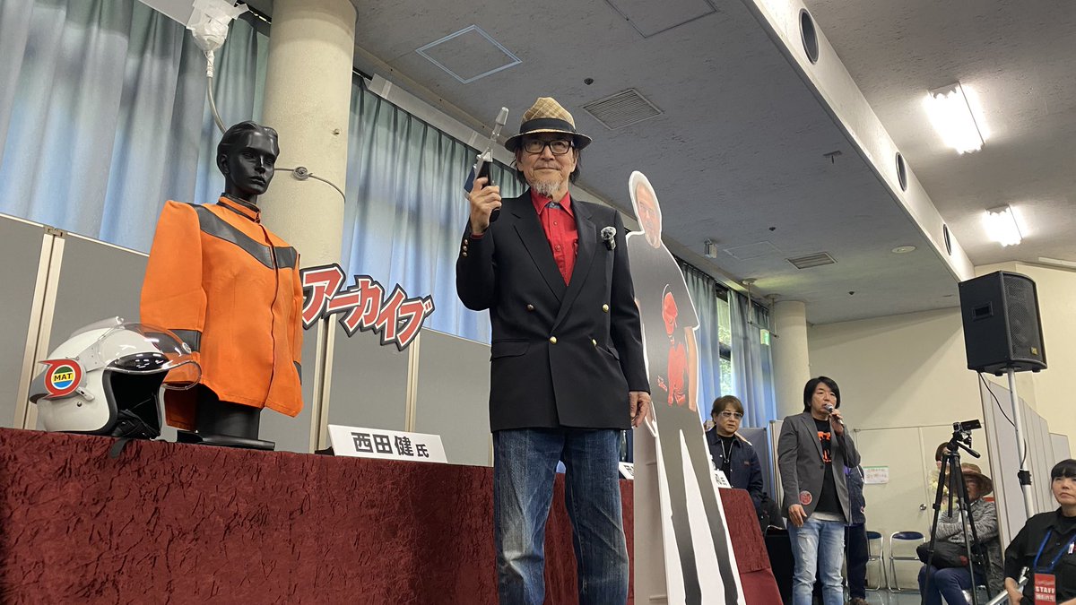 55年後の岸田隊員！ そして郷さん #帰ってきたウルトラマン #西田健