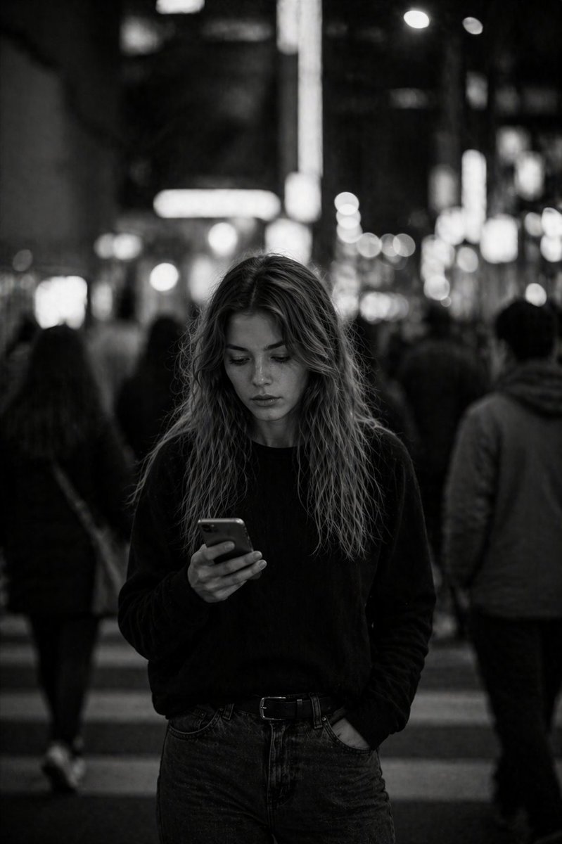 wond_mind's tweet image. Scene 8

You look at your phone 📱
Feeds, news, other people’s lives.
It feels like you know everything
but miss the most important thing.

Sometimes we are too busy with others
to hear ourselves.

Do you spend too much time on your phone?

#wonderful_mind #mind #life #reality