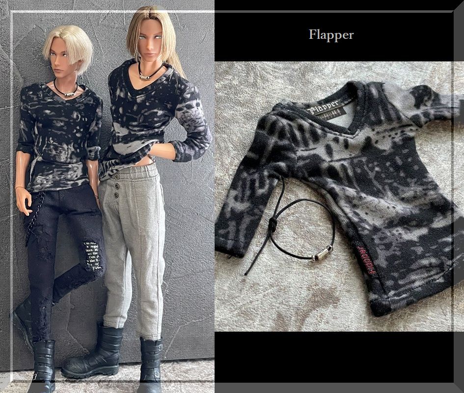 今月の新作

柄Tシャツ
Ｖネック 
チョーカー付
1/6.オビツ各サイズ

詳細は本日中にアップ致します

受注通販受付4/27(月)22時～5/2(土)22時になります

#六分の一男子図鑑 
#オビツ30