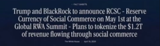 Reserve Currency of Social Commerce tweet media
