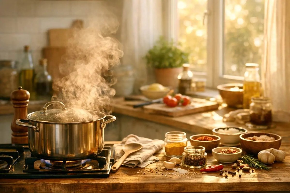 JOELSAVAGE1's tweet image. What #cooking teaches us about #life #hidden in steam and #spices
Cooking mirrors life through patience, creativity, mistakes, and small #joys.
#CookingLife #KitchenWisdom #LifeLessons #MindfulLiving #FoodStories #CookingJourney 
juskosave.blogspot.com/2026/04/what-c…