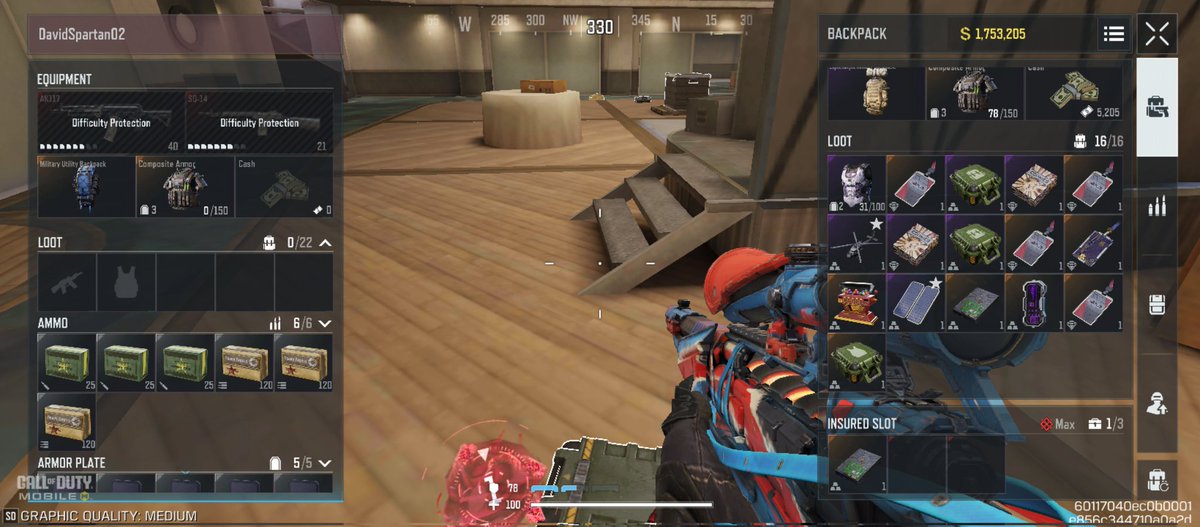 klawonn_devin's tweet image. Free legendary armor and backpack plus I found mythic recipe! #CoDMobile #codm #DMZ