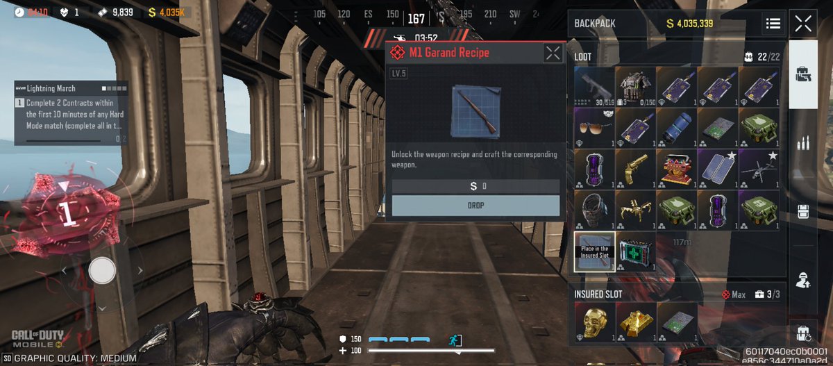 klawonn_devin's tweet image. Free legendary armor and backpack plus I found mythic recipe! #CoDMobile #codm #DMZ