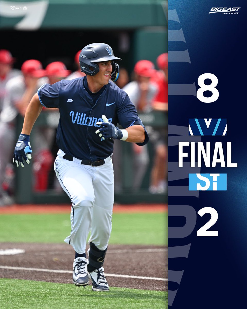 VUBaseball's tweet photo. Senior Day Dub ✌️

#GoNova #NovaBaseball https://t.co/e23lcsHHTu