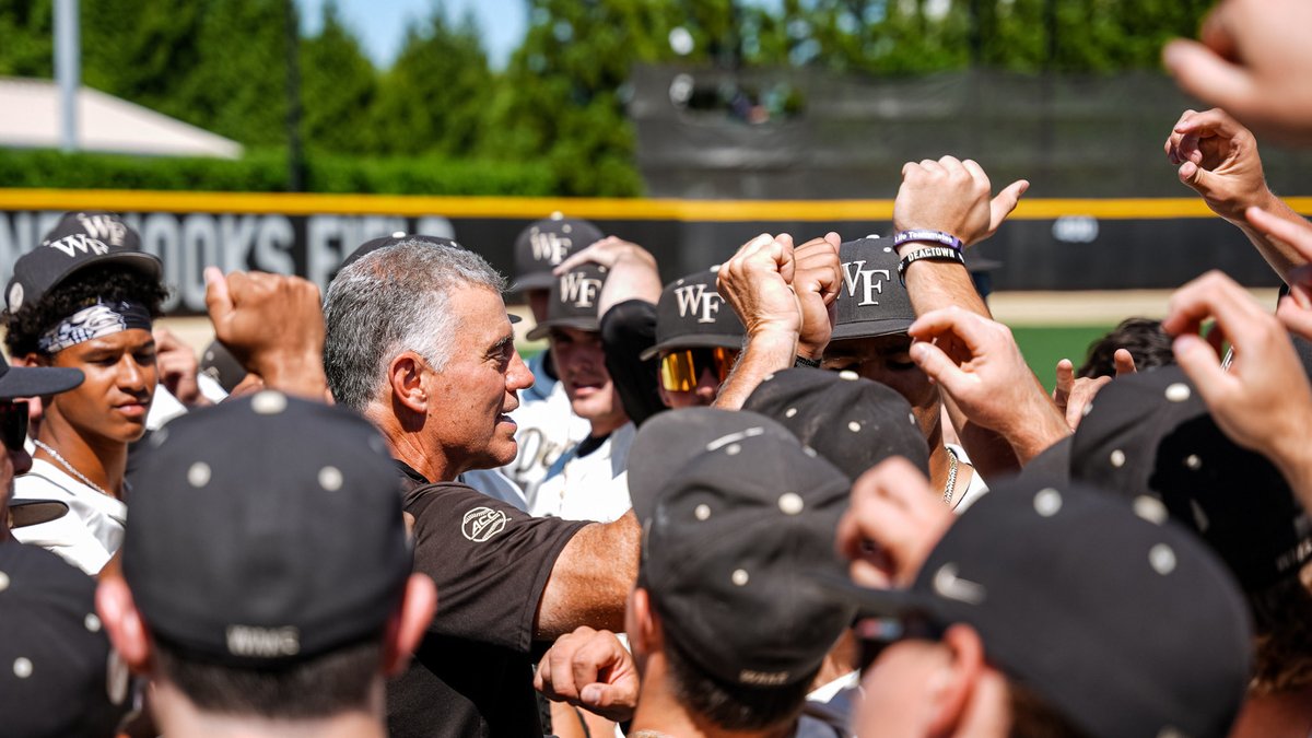 Wake Forest Baseball tweet media