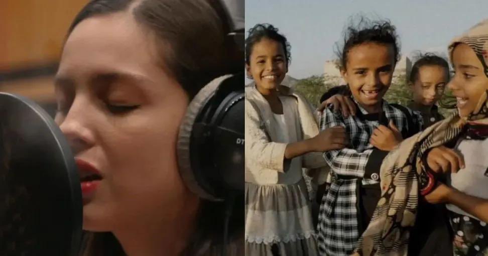 landpalestine's tweet photo. olivia rodrigo released a music video filmed by children living through war in sudan, Palestine and ukraine. and something interesting happened. her career didn’t collapse. the sky didn’t fall. she is still one of the biggest pop stars on earth. turns out telling the truth about human suffering is not the career ending risk many celebrities pretend it is.