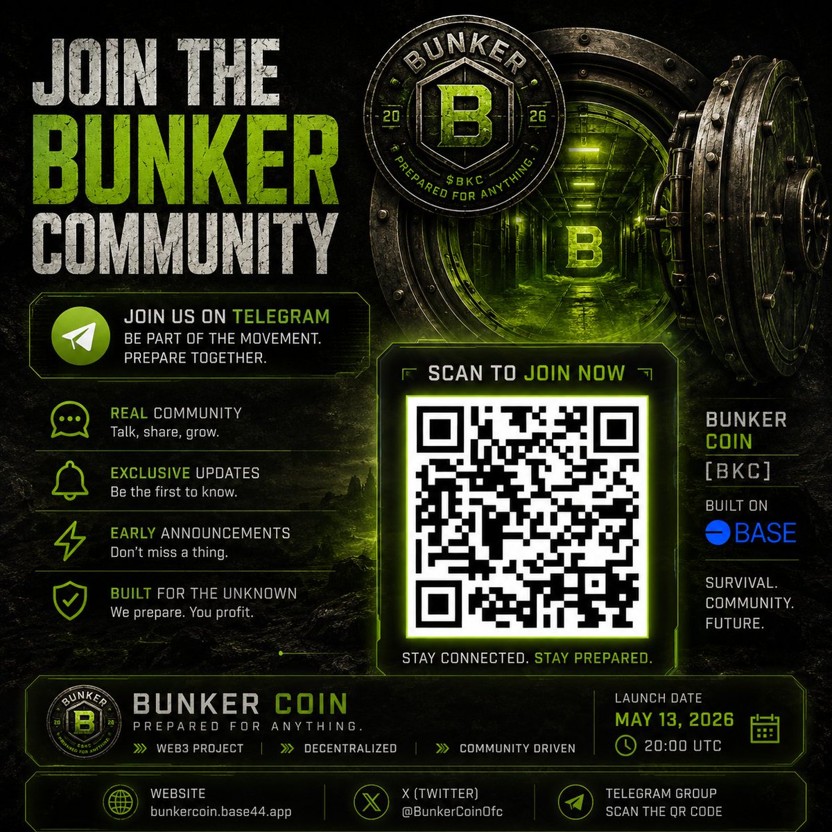 Bunker Coin Official tweet media