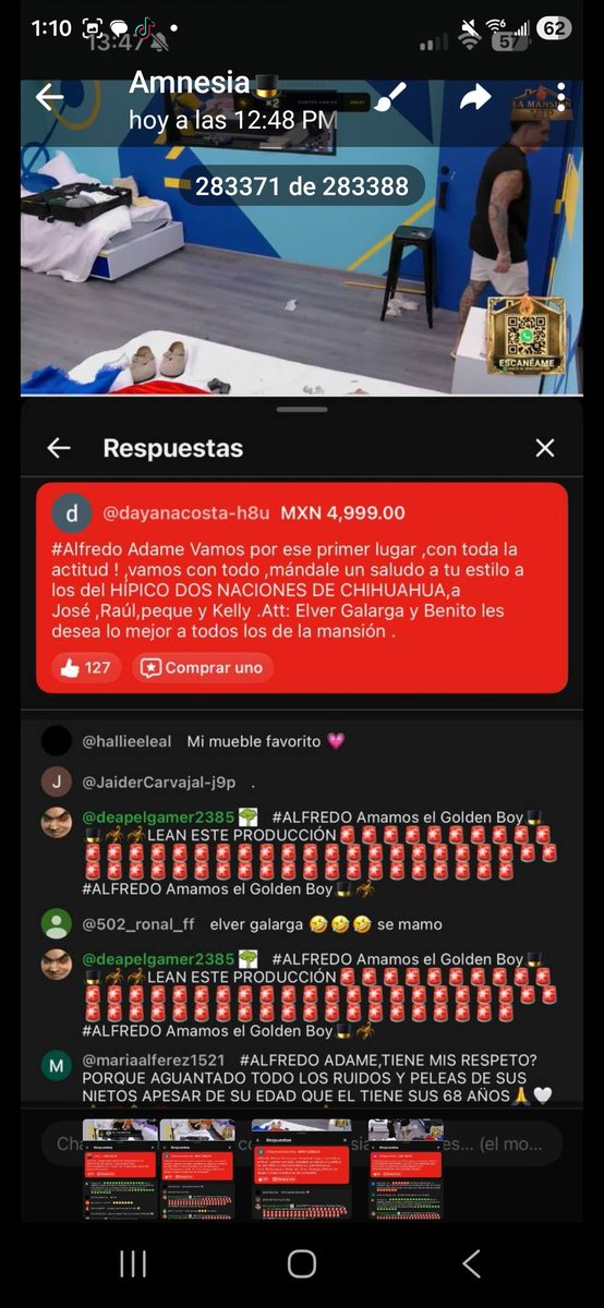 dyanazz's tweet photo. @lamansionvipmx 
@HotSpanishTV 
Que paso tenemos  muchos muchos mensajes acomulados sin leer !!! #ALFREDO 10 MAYO 2026  2:15 PM https://t.co/dGjT2jXj1q