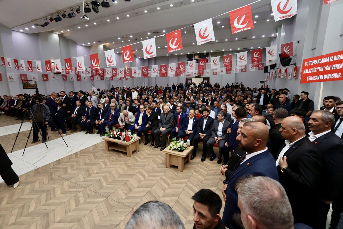 rprefahpartisi's tweet photo. Muhteşemsin Muş!

Genel Başkanımız Dr. Fatih Erbakan’ın katılımlarıyla Muş 2. Olağan İl Kongresi büyük bir coşkuyla gerçekleştirildi.

İl Başkanlığı görevine seçilen Hakkı Bulut Başkanımızı tebrik ediyor, çalışmalarında başarılar diliyoruz. https://t.co/TjJMD6sjFW