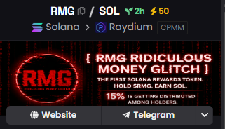 RMG on Sol tweet media