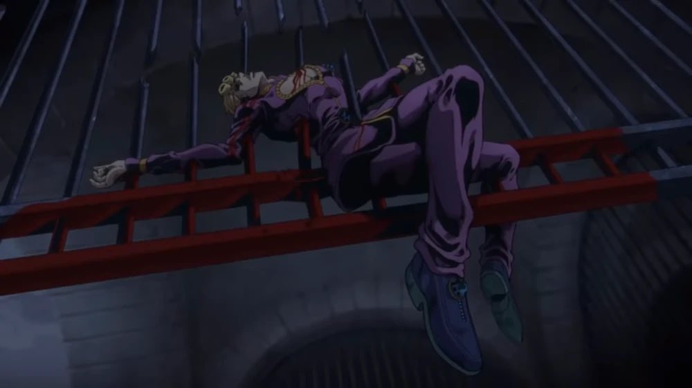 captianFal's tweet photo. When you forget to summon Hermit Purple in time https://t.co/MotqZg2JlR