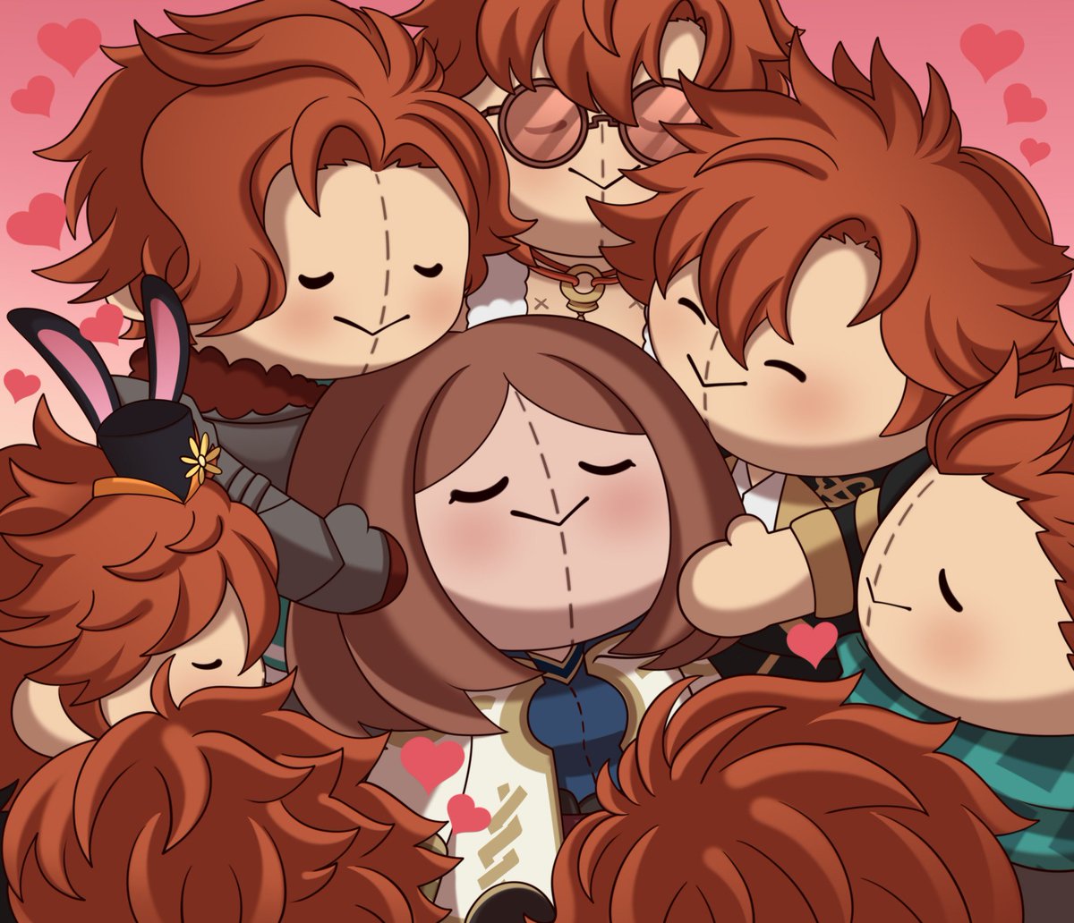 「feh style plushies my beloved」|Phoebeのイラスト