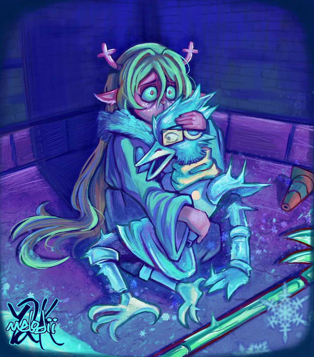 Noelle the Terrible and Her Classmate Berdly