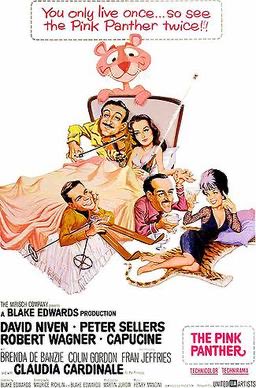 ما كنت ادري انه النمر  الوردي بدأ افلام جاري المشاهدة   the pink panther 1963 ❤️