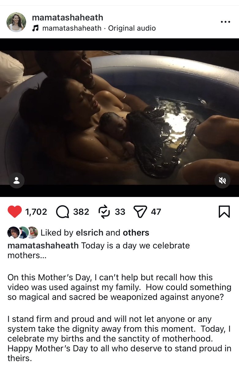 TVMovieAddict's tweet photo. Natasha Heath is taking her power back. Blake Lively tried to weaponize her birth video against this beautiful mother. This Mother’s Day, I celebrate women like Natasha who keep standing tall even when people try to humiliate them publicly. ❤️ #mothers https://t.co/Ng5ybIMuSb