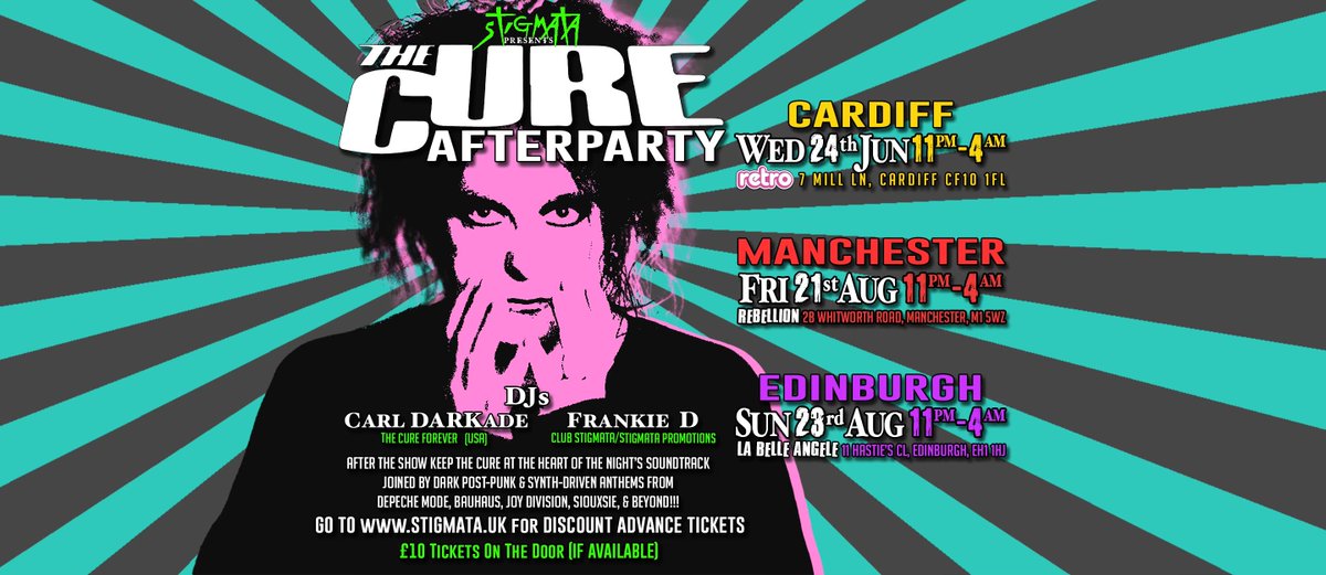 The Cure Forever tweet media