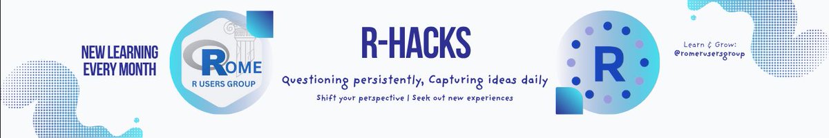 FGazzelloni's tweet photo. New R-Hack published: Your Script Is Not a Workflow

The problem often appears only later, when the session is restarted and the analysis depends on objects, steps, or assumptions that were never made explicit.

👉 Read the full issue here: https://t.co/QD7ImpAMMO https://t.co/yqhQh2WdgA