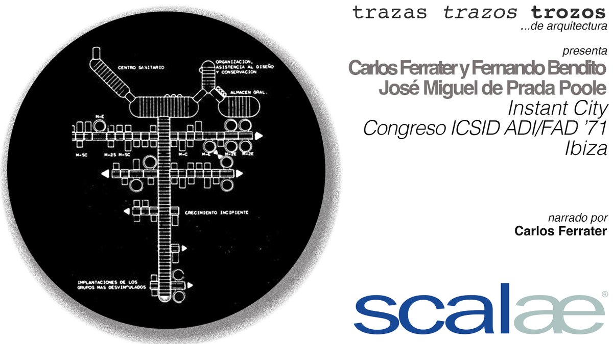 scalae's tweet photo. Carlos Ferrater explica trozos, trazos y trazas de la Instant City, Ibiza 1971
cápsula @scalae
https://t.co/HYjNMeAbHW
#scalae_capsula #scalae_trazastrazostrozos #scalae
@oab_ferrater @luciaferrater
@coaibperfiloficial @COACBarcelona
@COACatalunya @etsab_barcelona @cscae https://t.co/rZBOasAIJn