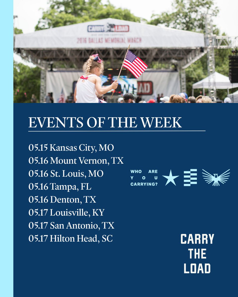 Carry The Load tweet media