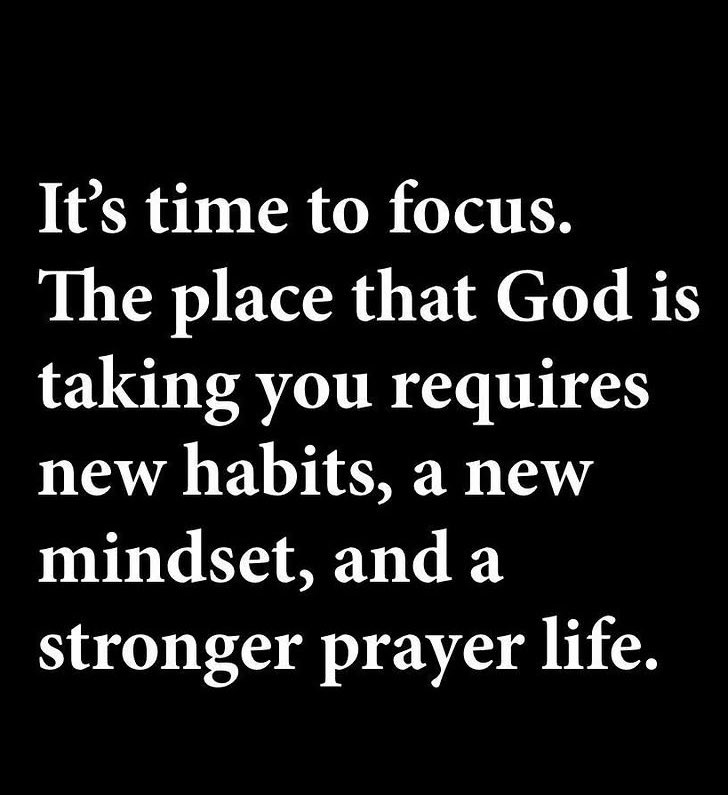 NikitaKoloff1's tweet photo. Ready to shift your focus? Ready to reach for new heights? Ready to go ‘all in?’ IF the answer’s are YES, YES and YES, then it’ll most likely require developing some brand new habits along with a brand new mindset and perhaps a much stronger prayer life. Ready? #ItsTIMEToManUp https://t.co/WhhIjn4Sgb