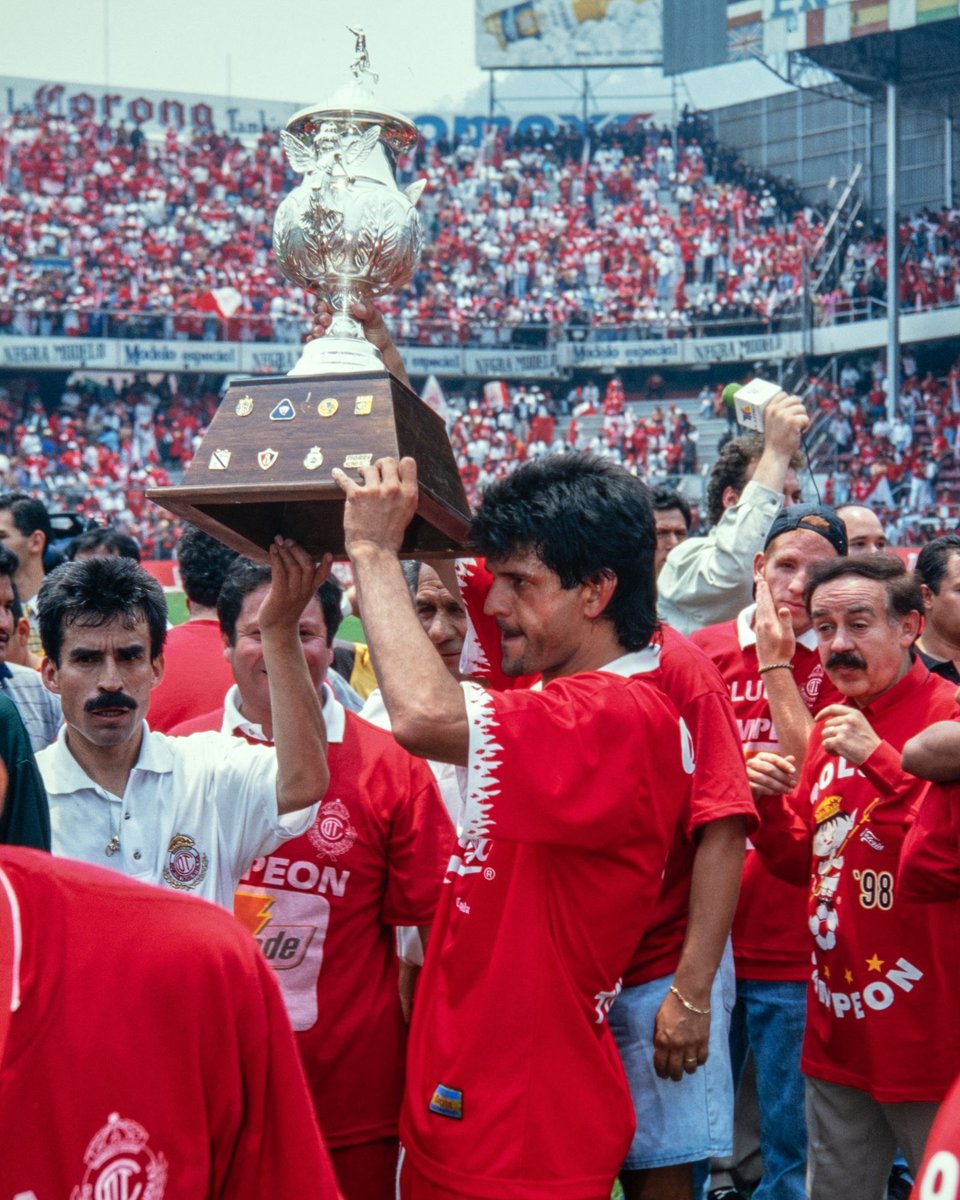 TolucaFC's tweet photo. El 10 de mayo es un día para creer, como en el 98 ⭐️🏆

CREE SIEMPRE 👹 https://t.co/VNbxoRKGKn