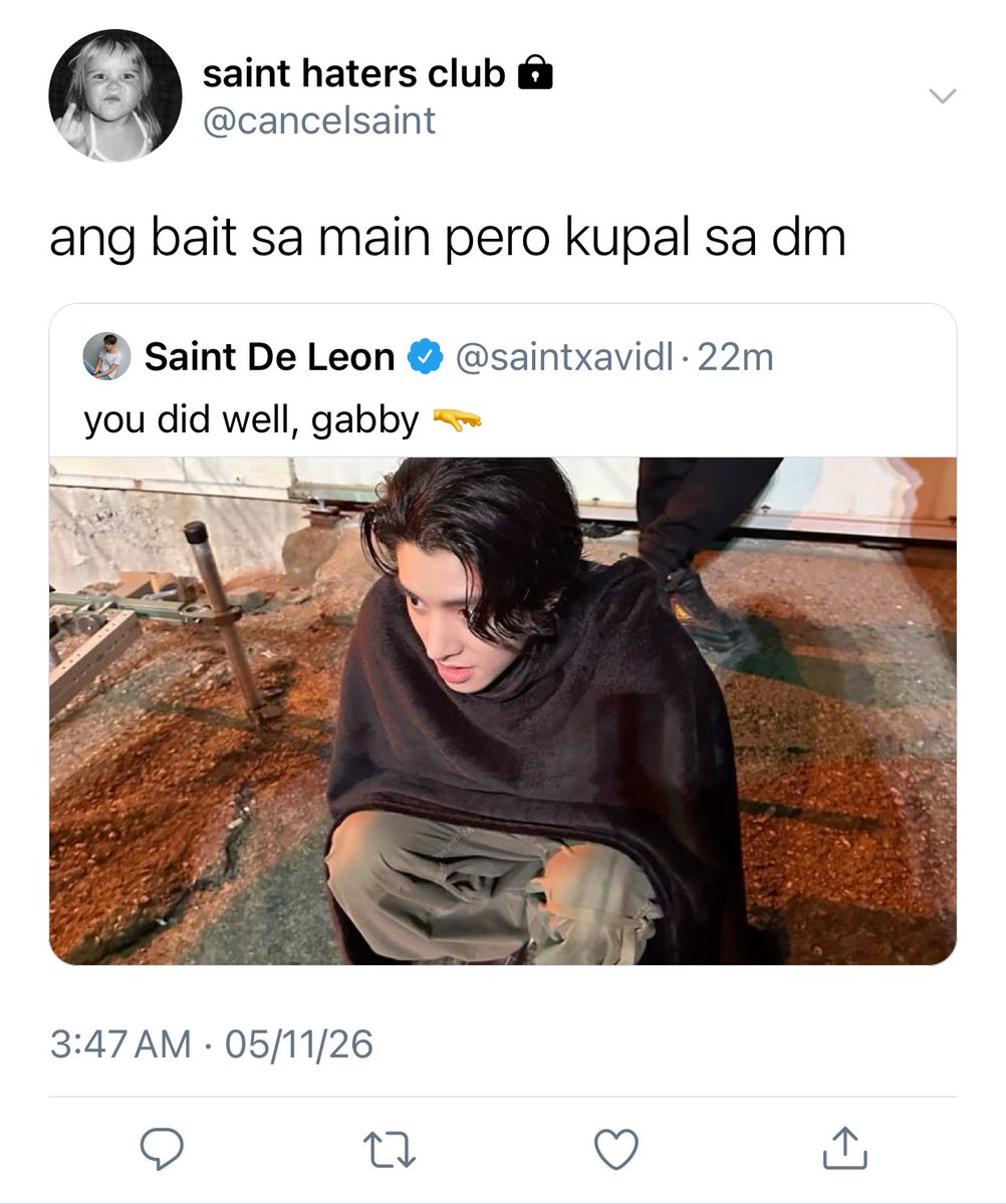 heeyunzine's tweet photo. ch(aos)mistry
– a #heejake au wherein saint de leon (lhs) and gabby velasco (sjy) are the nation's most beloved loveteam, unaware that they despise each other off script https://t.co/SOPCbHkM6R